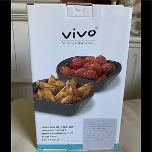 Vivo stoneware tapas set